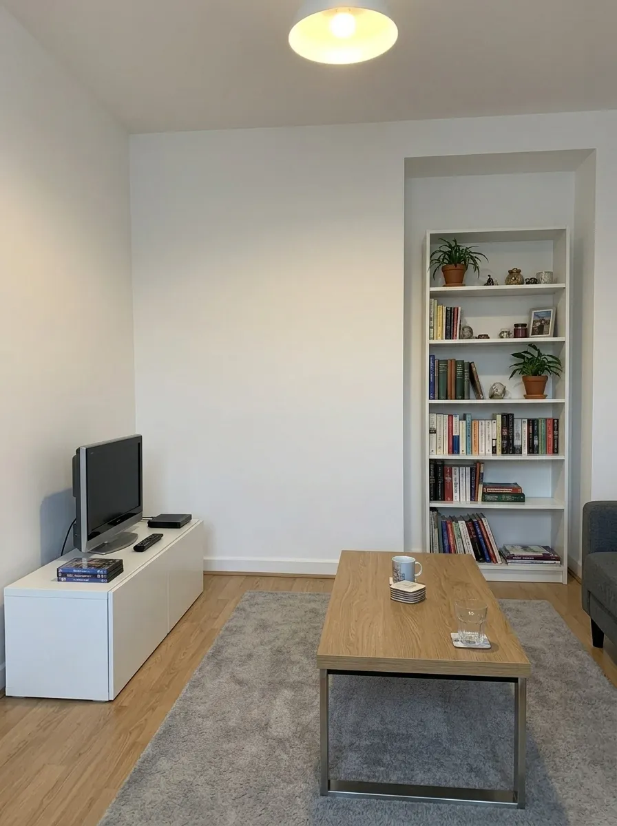 Obývací pokoj — původní stav před realizací